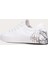 Beyaz B40C01 Kadın Basklı Spor Ayakkabı 4
