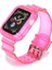 Apple Watch Uyumlu 42 mm Krd27 Silikon Kordon Pembe 1
