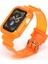 Apple Watch Uyumlu 42 mm Krd27 Silikon Kordon Turuncu 1