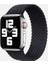 Apple Watch Uyumlu 42 mm Krd32 Sağlam Hasır Örgü Medium Kordon Siyah 1