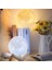 USB Li 3D Ay Lamba Dokunmatik 5 Renk Değiştirir Stand ve Moon Lamp 15 cm 4