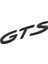 Porsche 'gts' Bagaj Yazısı Siyah 1