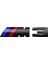 Bmw M3 Yazı / Logo Siyah E90-E92-E93-F30 51148041901 Küçük 1