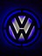 Volkswagen Logo Işıklı Tablo 1