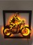Motor Biker LED Işıklı Tablo 1