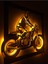 Motor Biker LED Işıklı Tablo 3