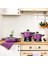 A1104 Lina 24 x 12.5 cm Derin Mor Tencere 2