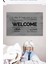 Welcome Baruch Haba Aloha Dekoratif Kapı Önü Paspası 1