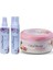 Gül Özlü Sıkılaştırıcı Tonik+Yüz Temizleme Köpüğü+Besleyici Gül Kremi 90 ml Cilt Bakım Seti 1