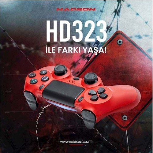 hadron hd323k ps4 kirmizi oyun kolu fiyati taksit secenekleri