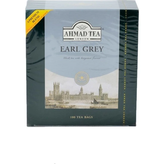 Ahmad Tea Early Grey Tea Bergamotlu Sallama Poşet Çay 100'LÜ