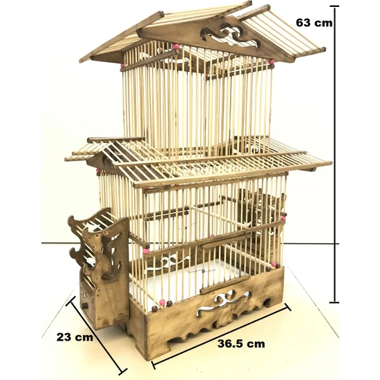 Pet Door Tahta Kafes Kanarya Saka Kafesi