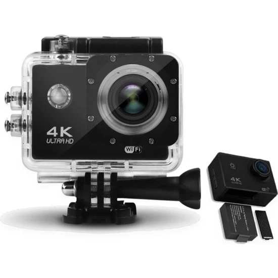Gomax Akm-10 4K Sports Ultra Hd Su Geçirmez Aksiyon Kamerası