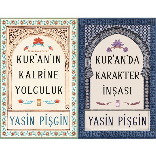 yasin pişgin 2 kitap set kuran ın kalbine yolculuk kitabı