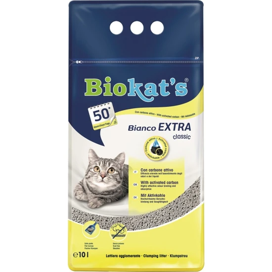 Biokat's Bianco Extra Kedi Kumu 10 Lt