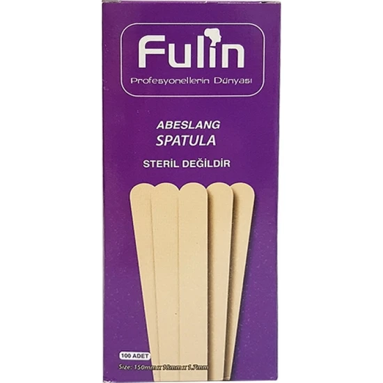 Fulin Ağda Spatula 100 Lü