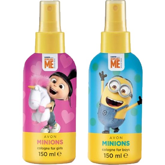Avon Minions Kız ve Erkek Çocuklar Için Sprey Parfüm Paketi
