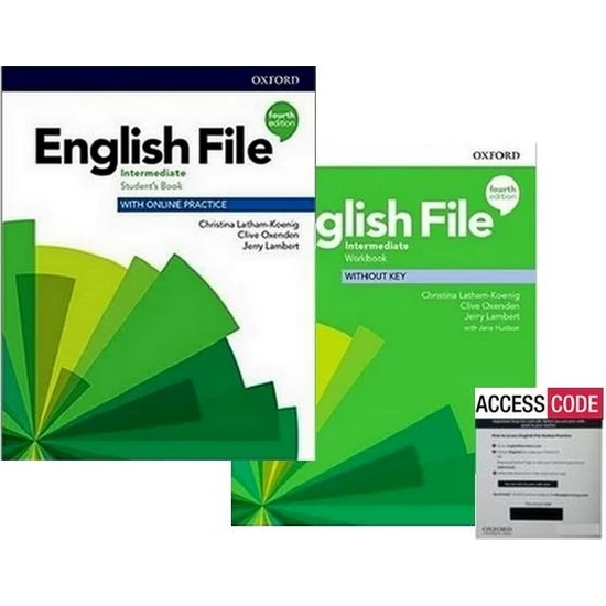 Oxford English File Intermediate 4th. (Student's Book+Workbook+Access Code)