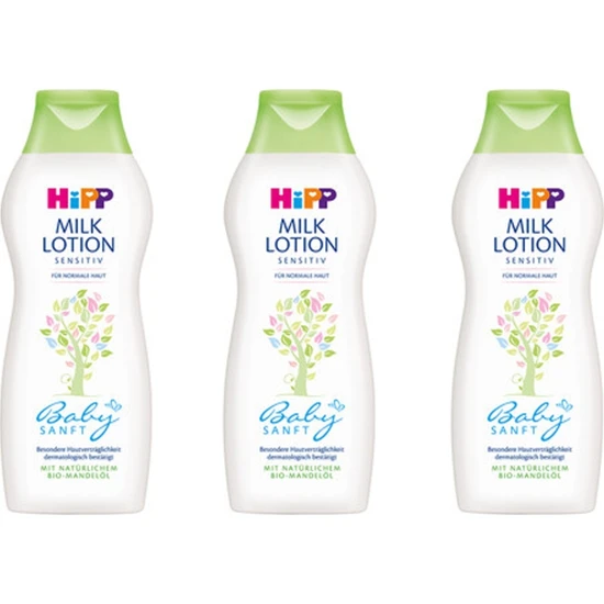 Hipp Babysanft Vücut Losyonu 350ML (3 Lü Set)