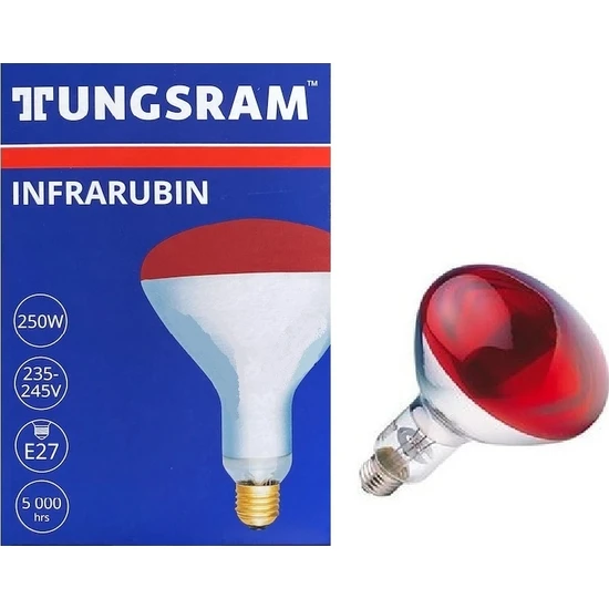 General Tungsram Electric Infrared Isıtıcı Ampul 250 W