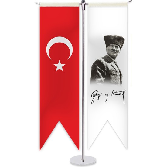 reklamediyoruz atatürk ve türk bayragı t masa bayragı fiyatı