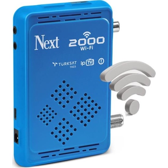 Next 2000 Wifi Çanaklı - Çanaksız Dahili Wi-Fi Full Hd Uydu Alıcı