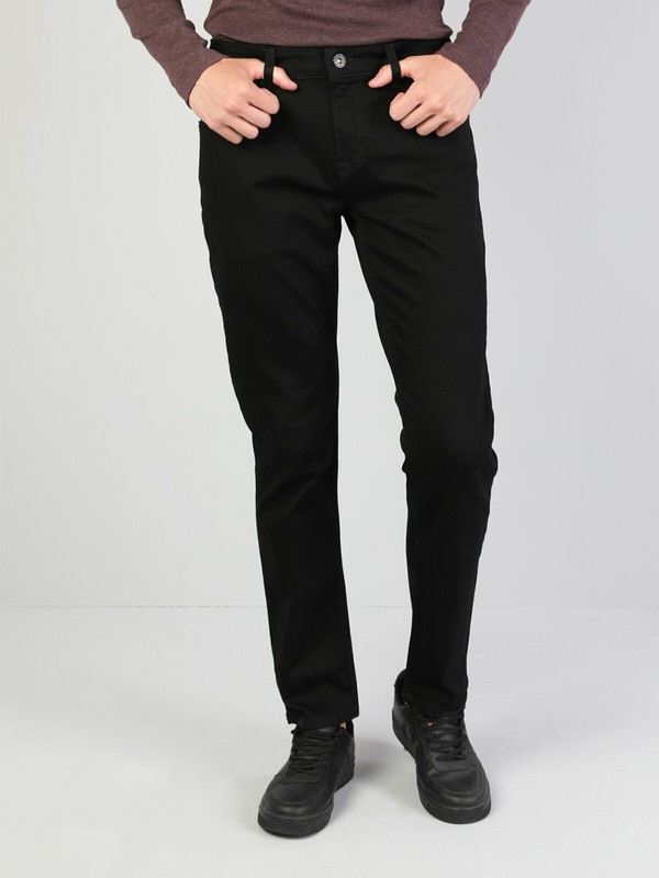Colins 044 karl straight fit siyah 