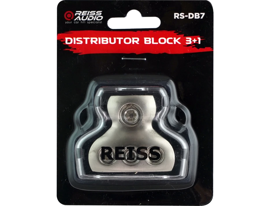 Resim Reiss Audio RS-DB7 3+1 Dağıtıcı Blok Yüksek Performanslı Dış Mekan Kullanımı İçin 