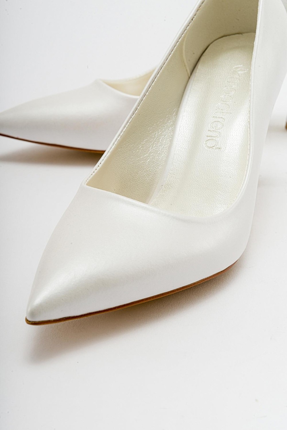 Ccway Kadın Stiletto Ayakkabı SEDEF CİLT görsel 3