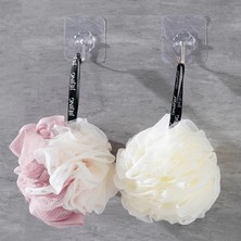 Zhaowen Shop Pembe Tarzı Çiçek Banyo Topu Havlu Scrubber Vücut Temizleme Mektubu Mesh Duş Yıkama Süngeri Banyo Aksesuarları Için Vücut (Yurt Dışından)