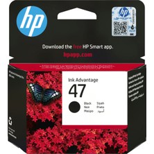 Hp 47 (6ZD21AE) Siyah Mürekkep Kartuşu
