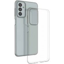 Caseart Samsung Galaxy M14 Kapak 1mm Süper Silikon Şeffaf Kılıf