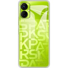 Caseart Tecno Spark 9 Pro Kapak 1mm Süper Silikon Şeffaf Kılıf