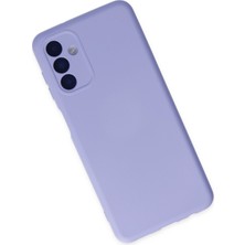 Newface Samsung Galaxy A04S Kılıf Nano Içi Kadife  Silikon - Lila 300099