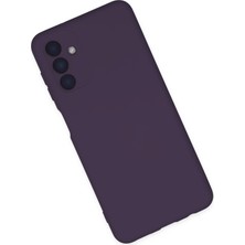 Newface Samsung Galaxy A04S Kılıf Nano Içi Kadife  Silikon - Mor 300099