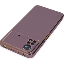 Newface Xiaomi Poco X4 Pro 5g Kılıf Volet Silikon - Mor 300099