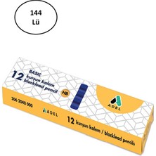 Adel Basic Köşeli Daldırma Kurşun Kalem Hb 144'LÜ
