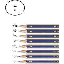 Faber-Castell Goldfaber 1221 Dereceli Kurşunkalem 5b 12'li