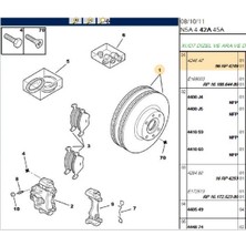 Valeo Ön Disk 106 206 306 Saxo Xsara (186194-4249.96)