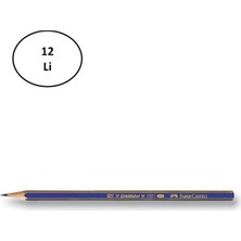 Faber-Castell Faber Castell Goldfaber 1221 Dereceli Kurşun Kalem 5h 12'li