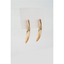 By Zeyna Aksesuar Kadın Vip Seri Özel Tasarım Küpe Seti