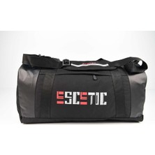 Escetic Siyah Unisex Su Geçirmez Omuz Askılı Spor Fitness Seyahat Çanta C5005