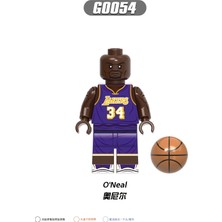 Jelang Tek Satış Nba Rakamlar Yapı Taşları Kobe Curry Jordan Durant Harden O Neal James Minifigures Çocuk Oyuncakları G0107 (Yurt Dışından)