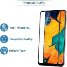 Toptan Bulurum Toptanbulurum Samsung A30 Uyumlu 9D Tam Kaplayan Parmak Izi Bırakmayan Ekran Koruyucu Film