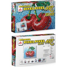 Pixel Pixel Yetişkin Boncuk Aktivite Seti Kiraz-Cherry Actıvıty Art Beads PPA01-04