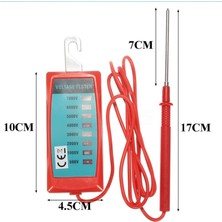 Çiftlik Bahçesi Güneş Çit Arızası Için 2x Çit Gerilim Test Cihazı (Yurt Dışından)