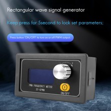Pwm Darbe Frekansı Görev Döngüsü Ayarlanabilir Kare Dalga Sinyal Jeneratörü Modülü 1HZ-150KHZ Sinyal Jeneratörü LCD Ekran (Yurt Dışından)