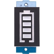 2s Serisi Lityum Kapasite Göstergesi Modülü Mavi Ekran 8.4V Test Cihazı Li-Po Li-Ion (Yurt Dışından)