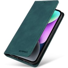 Bdt Shop Iphone 14 Için Pu Deri Manyetik Folio Cüzdan Koruyucu Telefon Kılıfı (Yurt Dışından)