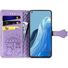 Bdt Shop Oppo Oppo 7 Pro Karikatür Hayvanlar Için Darbeye Deri Kısa Telefon Kılıfı (Yurt Dışından)